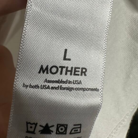 NWT Mother The Lil Goodie Goodie Peace Flowers T-Shirt Women’s Size Large - Picture 6 of 7